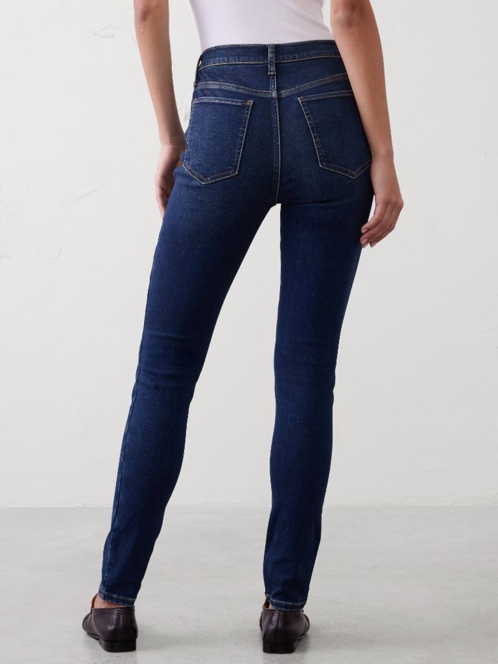 Banana Republic mid-rise skinny jeans
